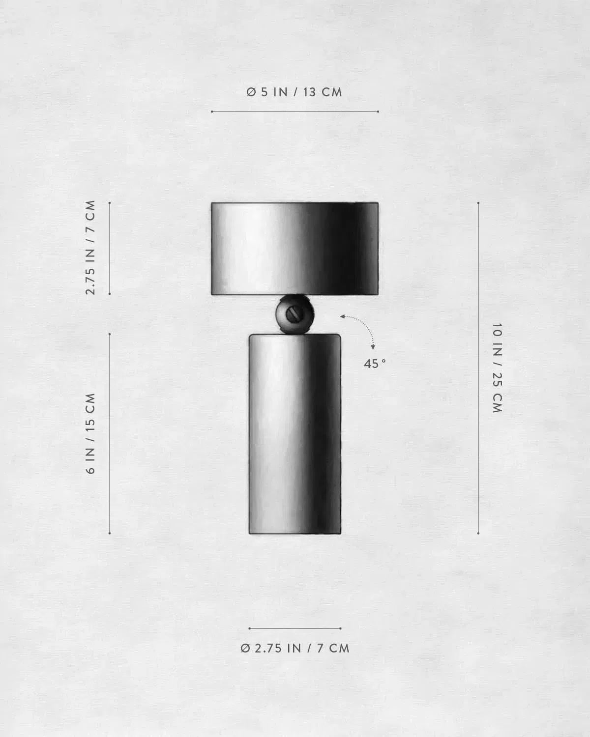 Cylinder Down Light